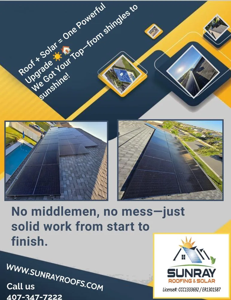 Slide of Sunray Roofing and Solar