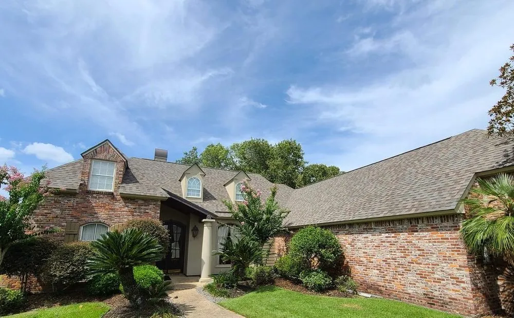 Local storm damage roof repair same-day service in Greenwell Springs, LA by Sunrise Roofing & Construction