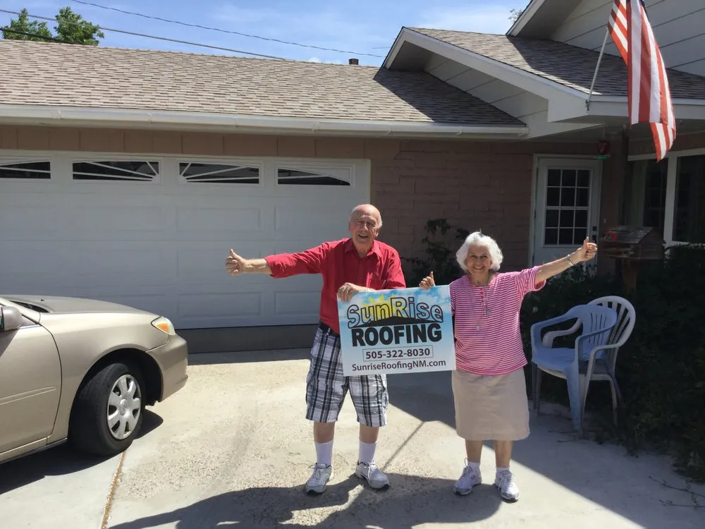 Slide of SunRise Roofing