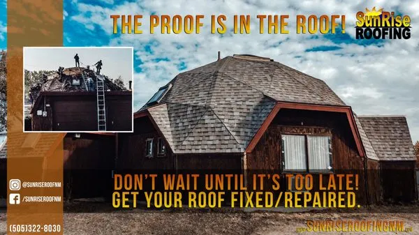 SunRise Roofing Logo