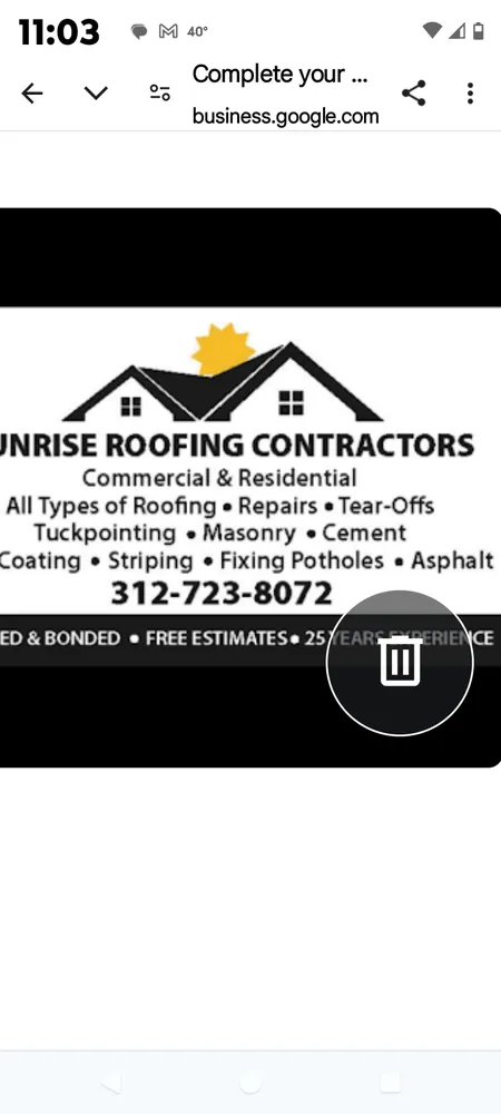 Slide of Sunrise Roofing Contractor