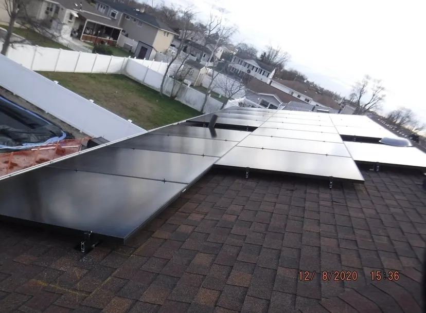 Slide of SunRoof Solar