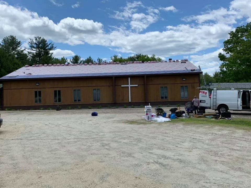 Licensed flat roof repair for homes across South Easton, MA - Sunset Home Improvement