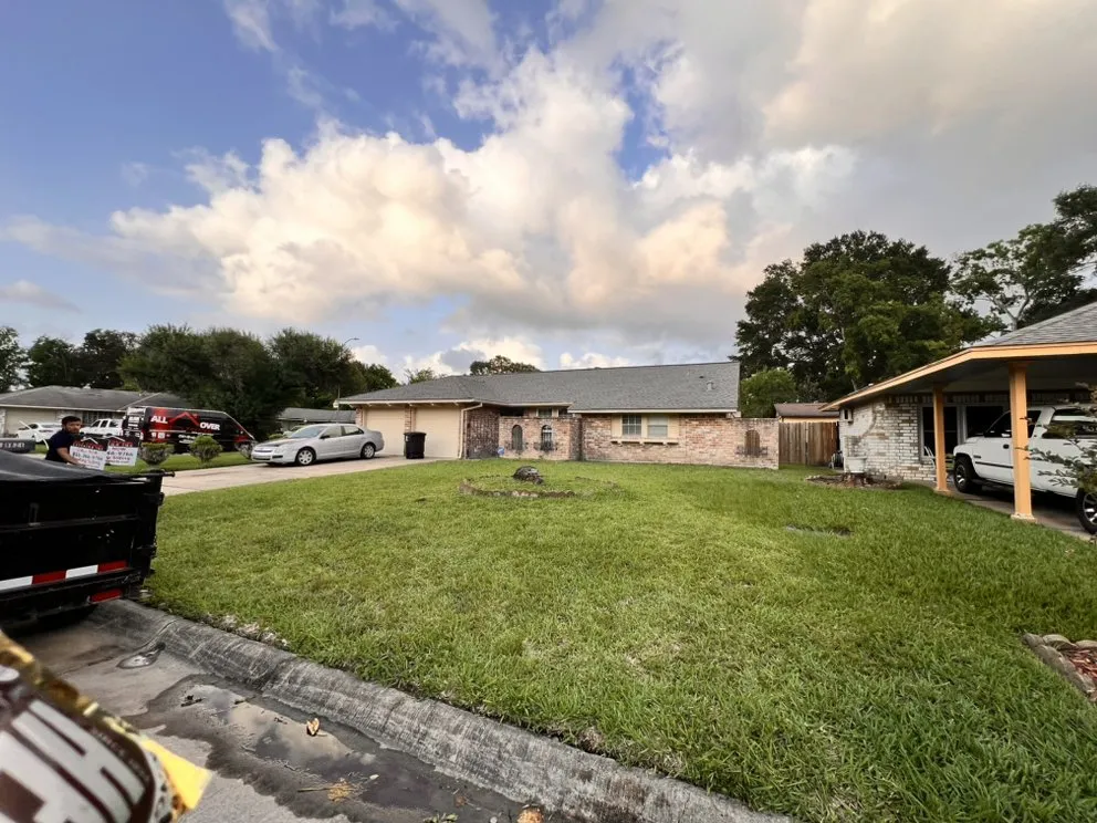 Licensed roof leak repair same-day service in Huffman, TX by Sunset Roofing and Construction