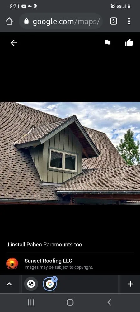 Slide of Sunset Roofing