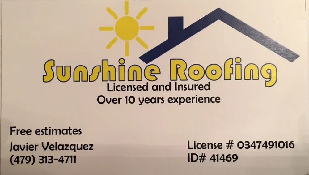 Slide of Sunshine Roofing