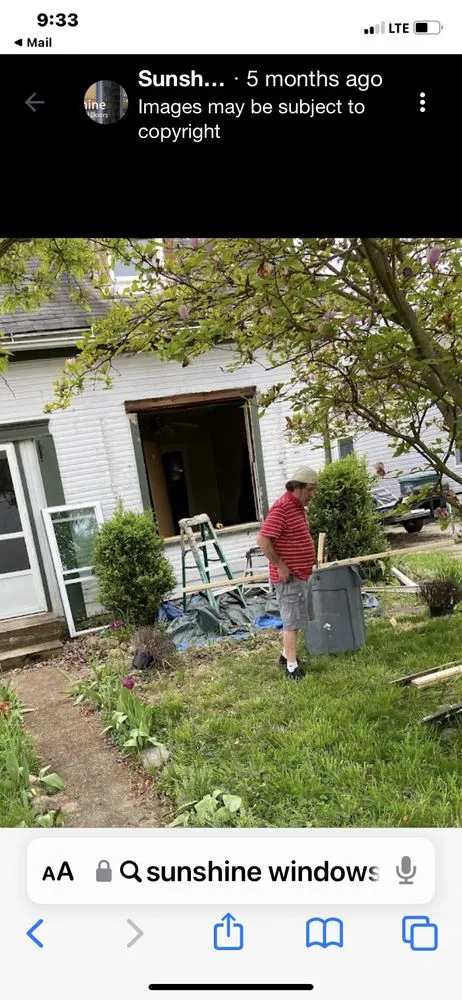 Slide of Sunshine windows