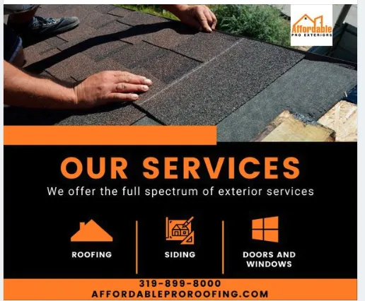 Professional flat roof repair in Swisher, IA - Sunstone Exteriors