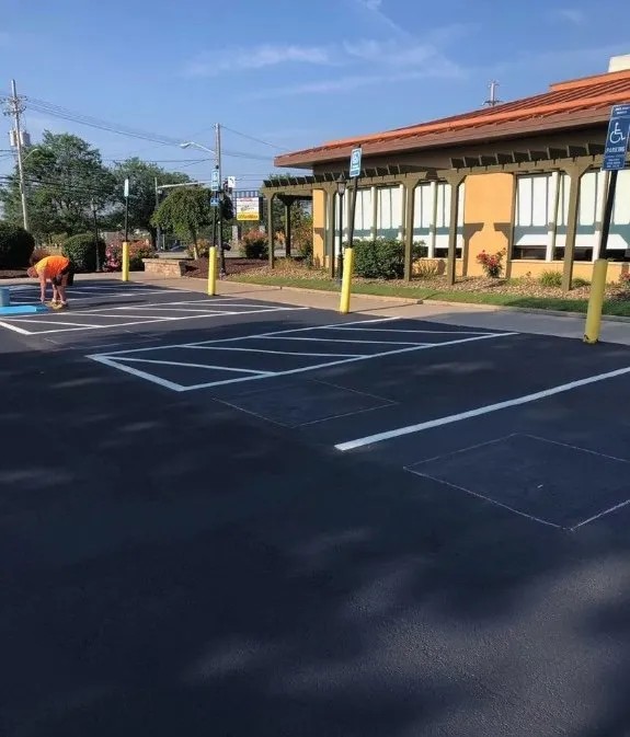 Slide of Super Paving and Seal Coating