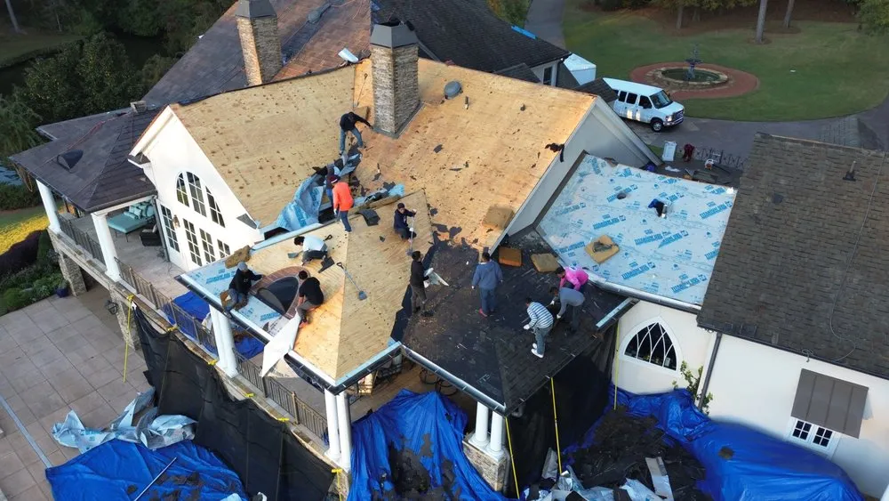 Slide of Supercell Roofing