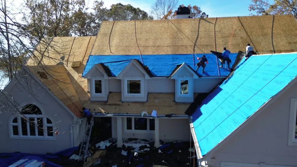 Slide of Supercell Roofing