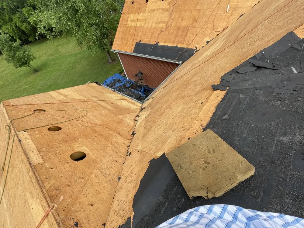 Slide of Supercell Roofing