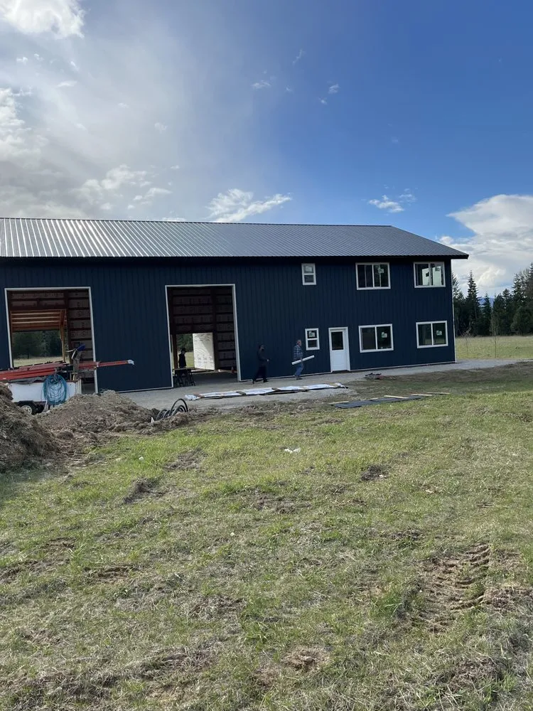 Top-rated metal roofing installation in Coeur d'Alene, ID by Superior Built Buildings