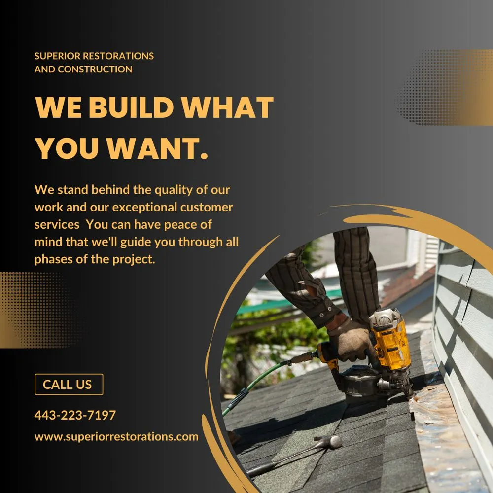 Slide of Superior Restorations & Construction