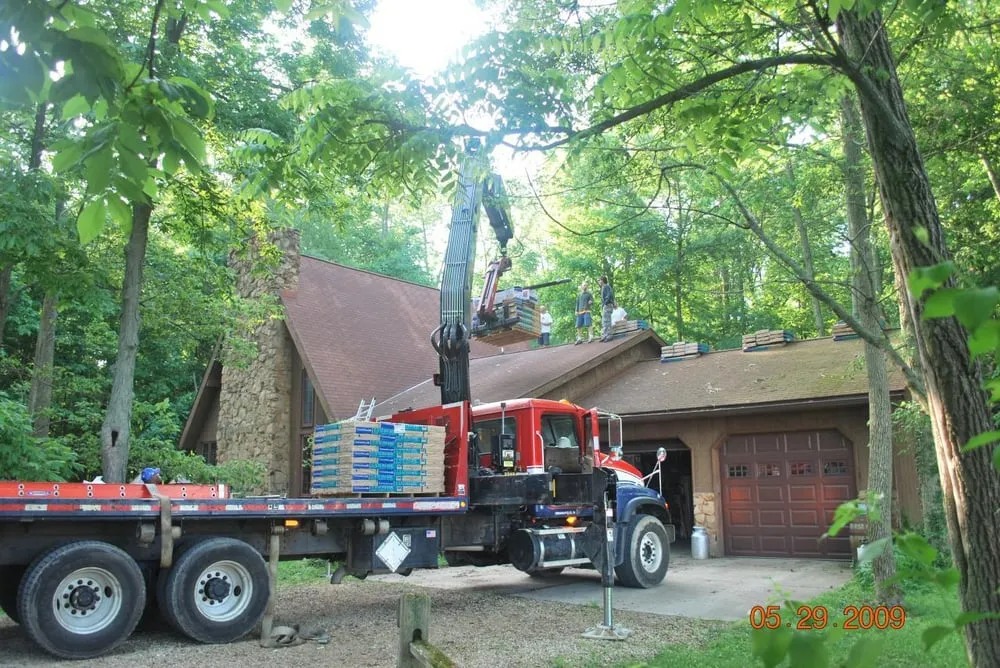 Top-rated residential roofing service near you in Markleville, IN by Superior Roofing & Construction