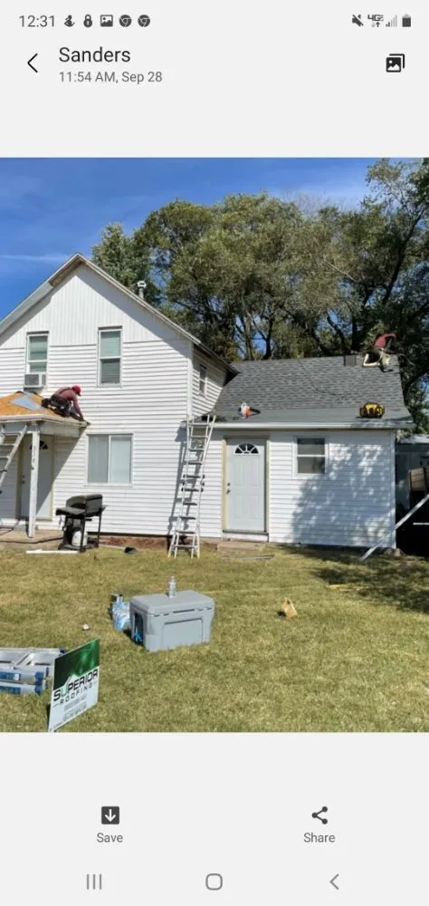 Slide of Superior Roofing