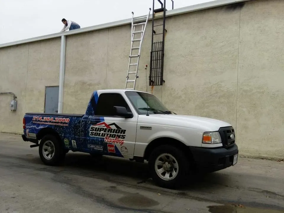 Slide of Superior Solutions Roofing