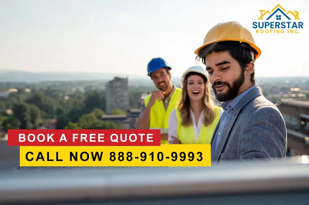 Local roof inspection with free inspection in Tarzana, CA by Superstar Roofing