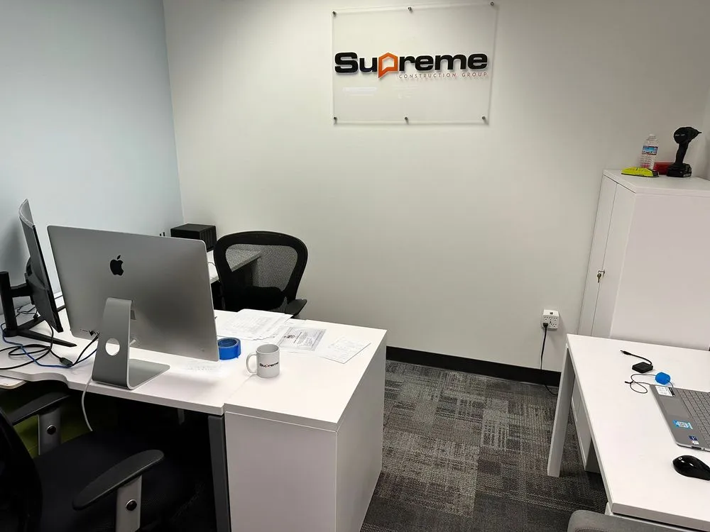 Slide of Supreme construction group