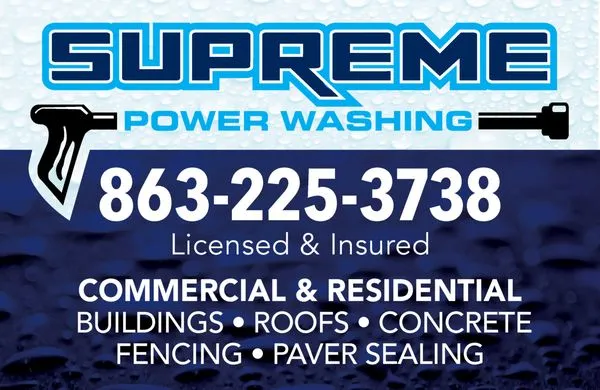 Supreme Power Washing LLC Logo