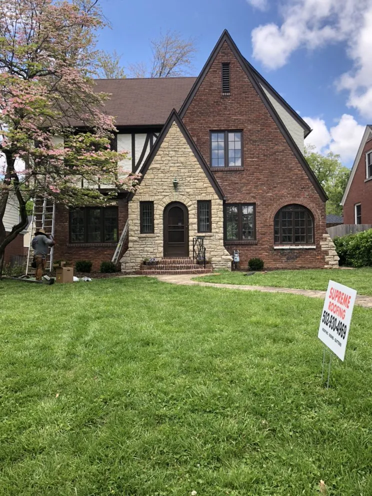 Slide of Supreme Roofing