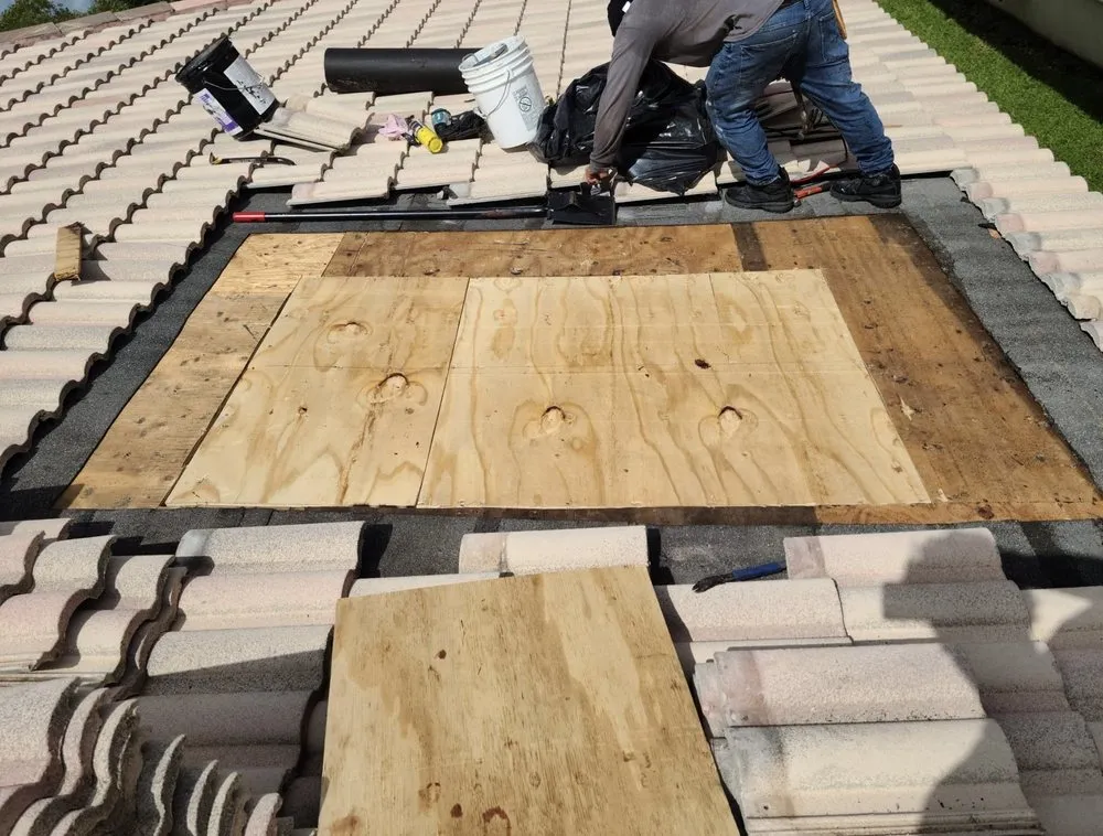 Slide of Surf Wave Roofing Solutions