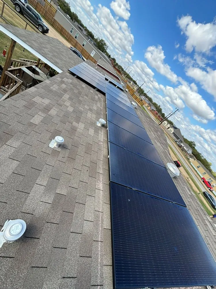 Slide of Sustainable Roofing and Solar
