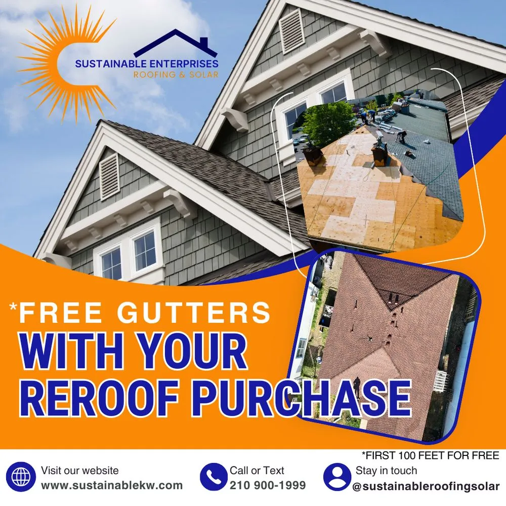 Slide of Sustainable Roofing and Solar