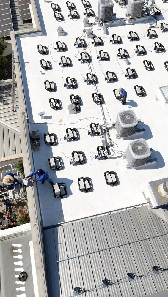 Slide of Sustainable Roofing and Solar