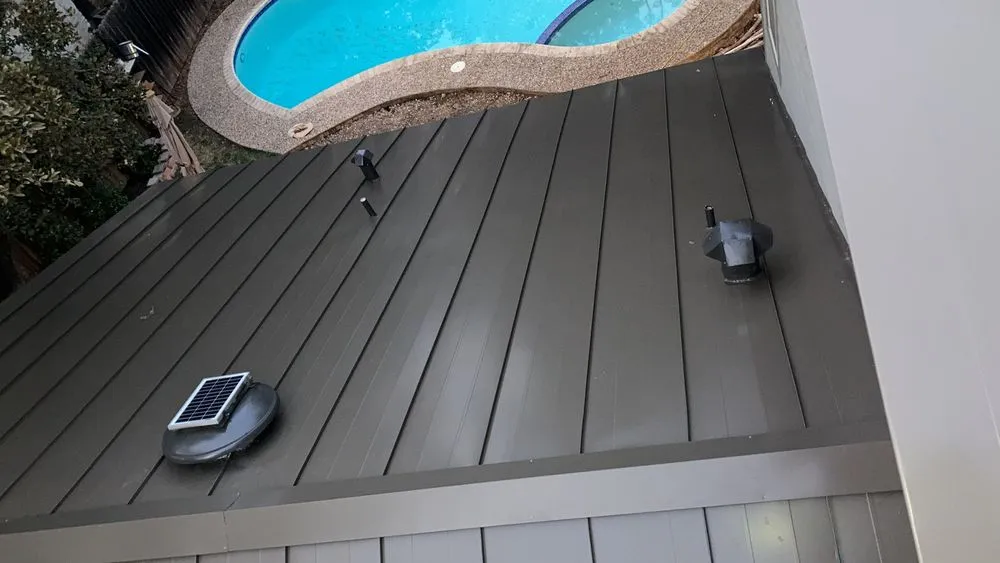 Slide of Sustainable Roofing and Solar