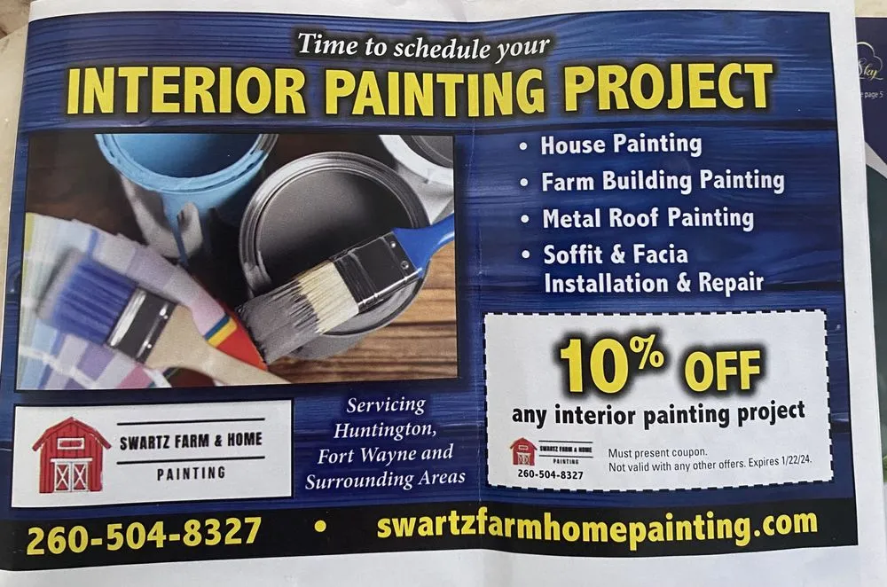 Slide of Swartz Farm And Home Painting