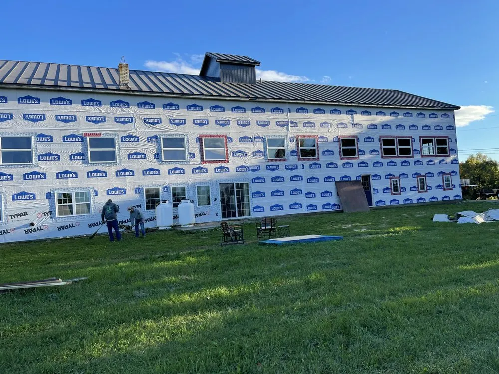 Slide of Swift Carpentry & Harvey's Management