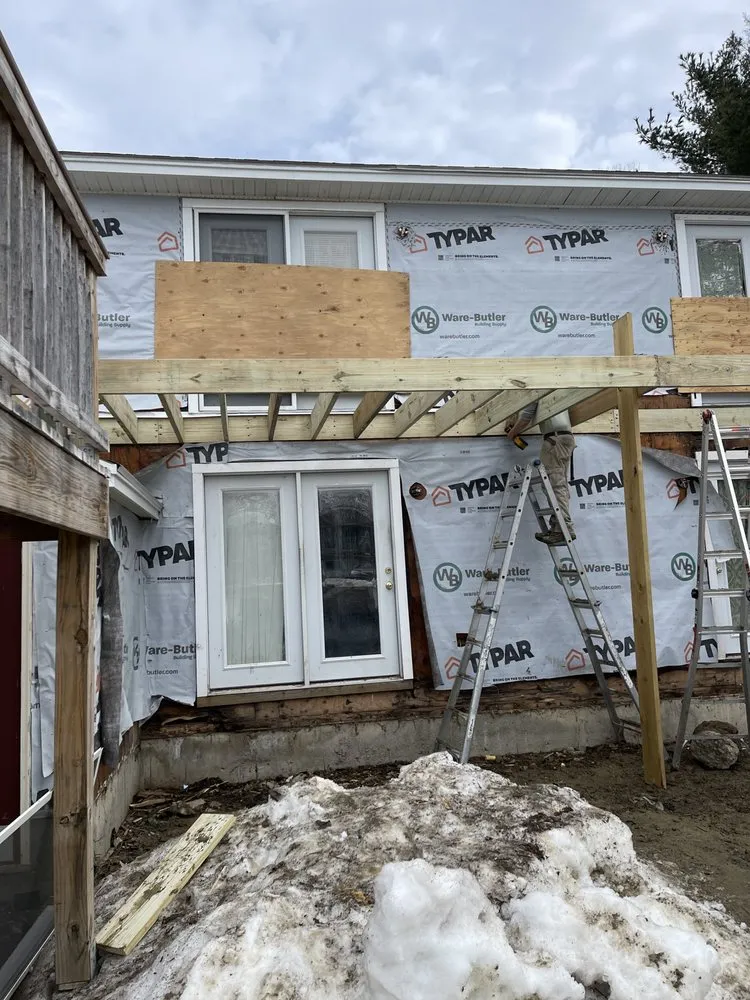 Slide of Swift Carpentry & Harvey's Management