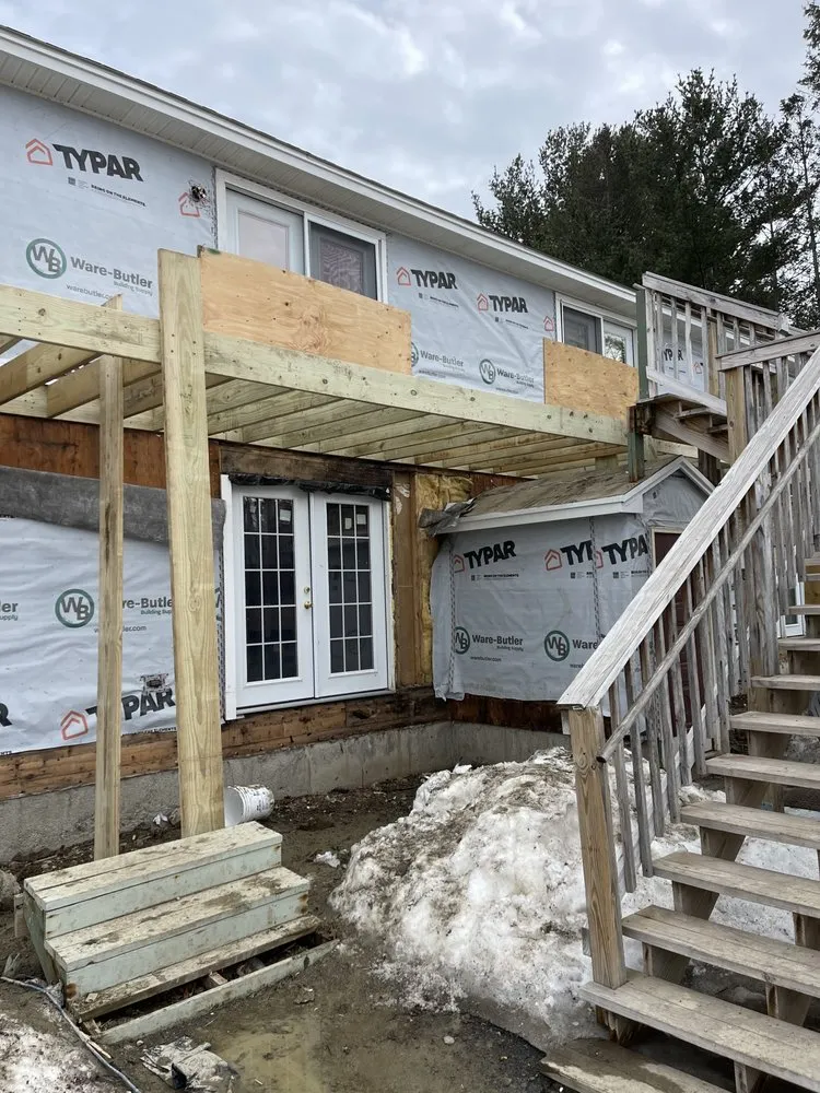 Slide of Swift Carpentry & Harvey's Management