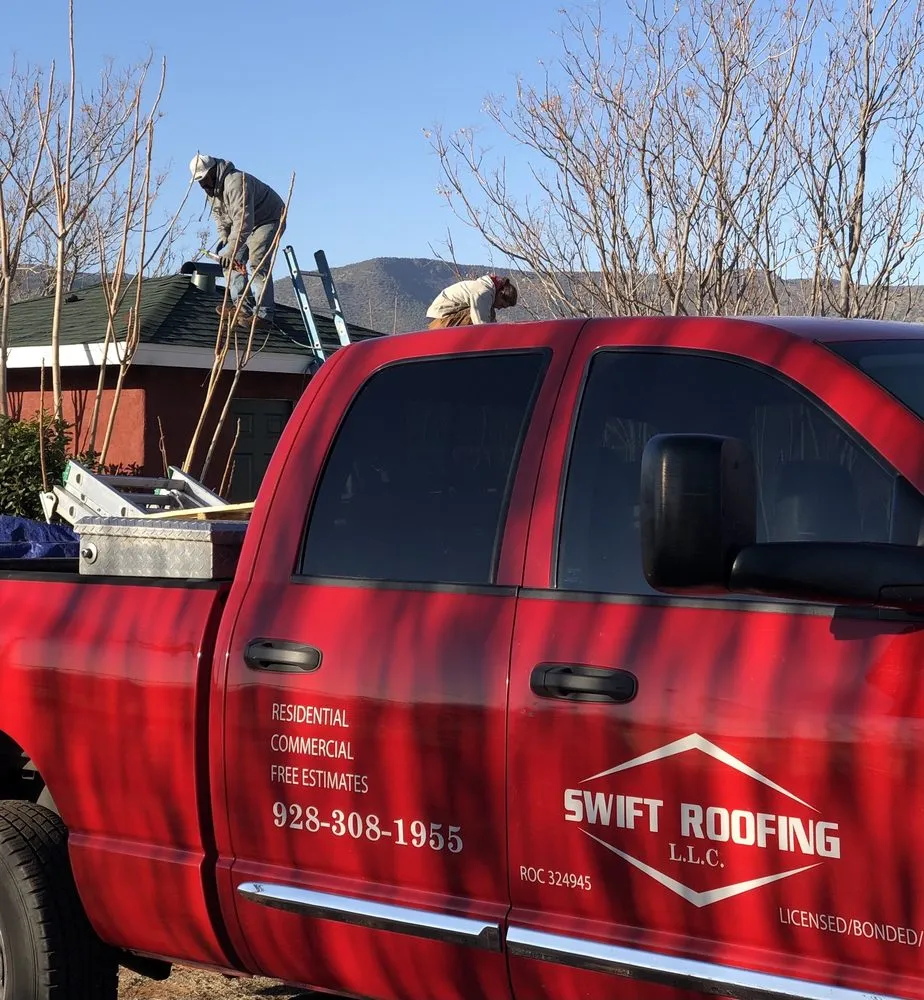 Slide of Swift Roofing