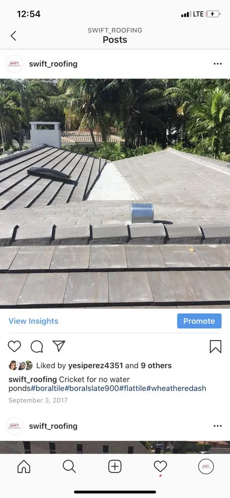 Slide of Swift Roofing Contractor