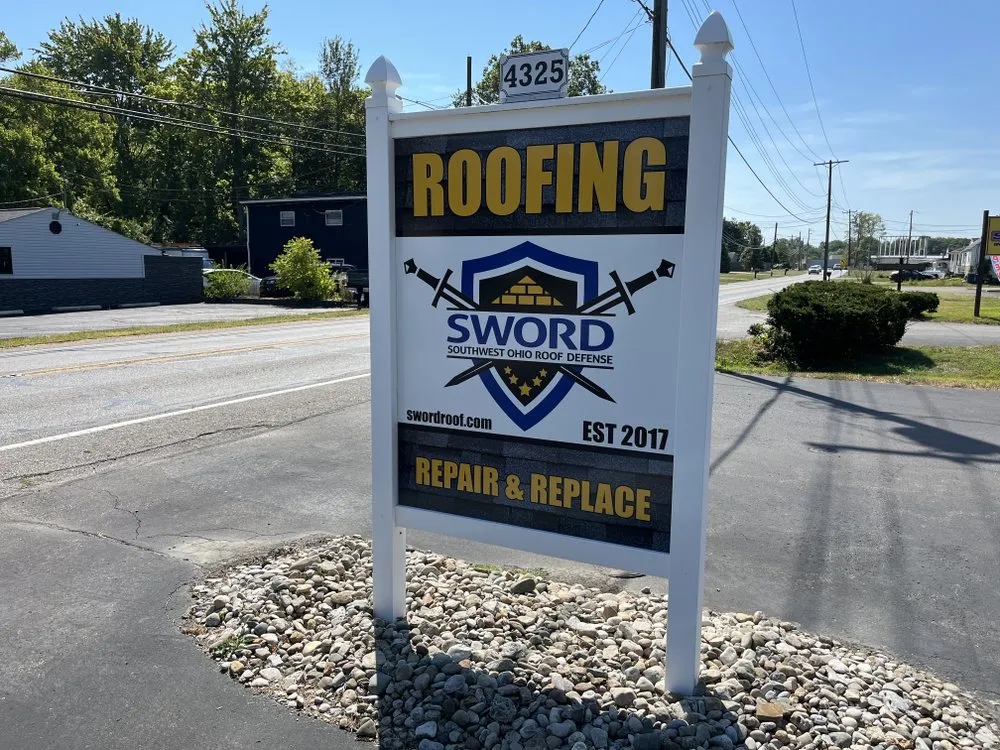 Slide of SWORD Roofing