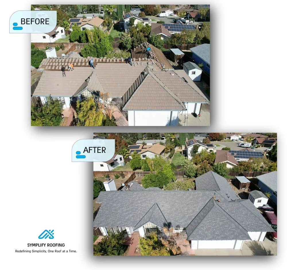 Slide of Symplify Roofing