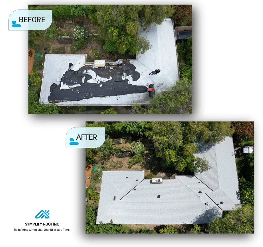 Slide of Symplify Roofing