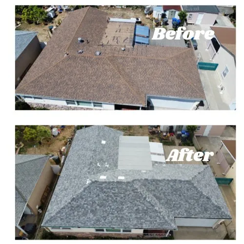 Slide of SZ Roofing