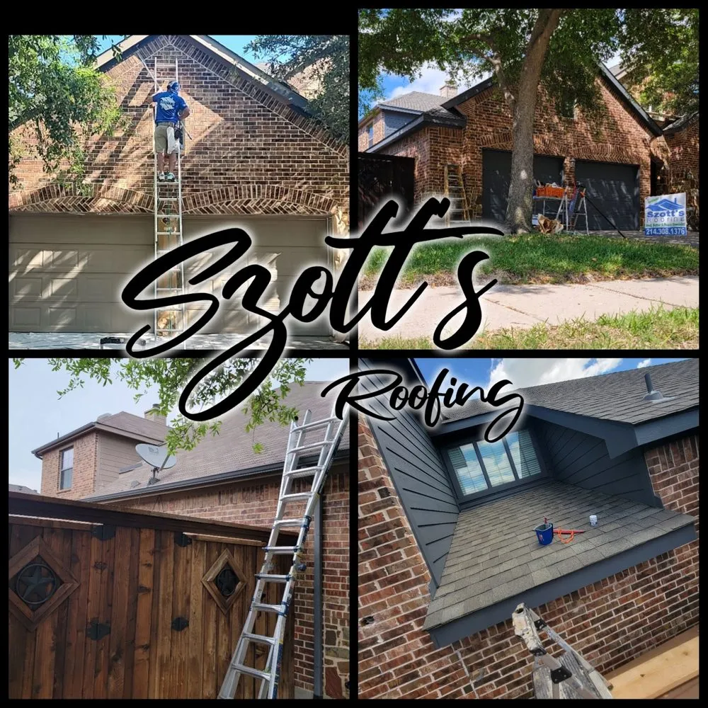 Slide of Szott's Roofing