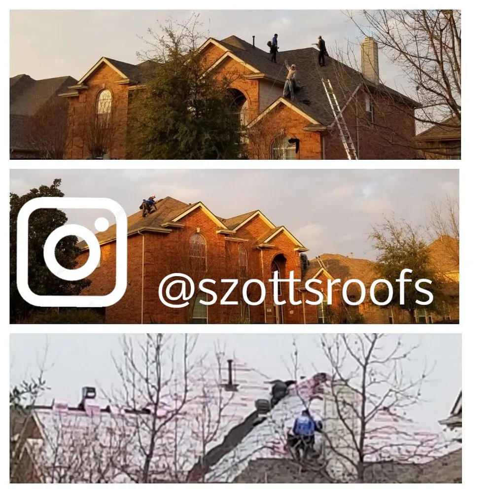 Slide of Szott's Roofing