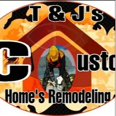 T & J's Custom Homes Remodeling Logo