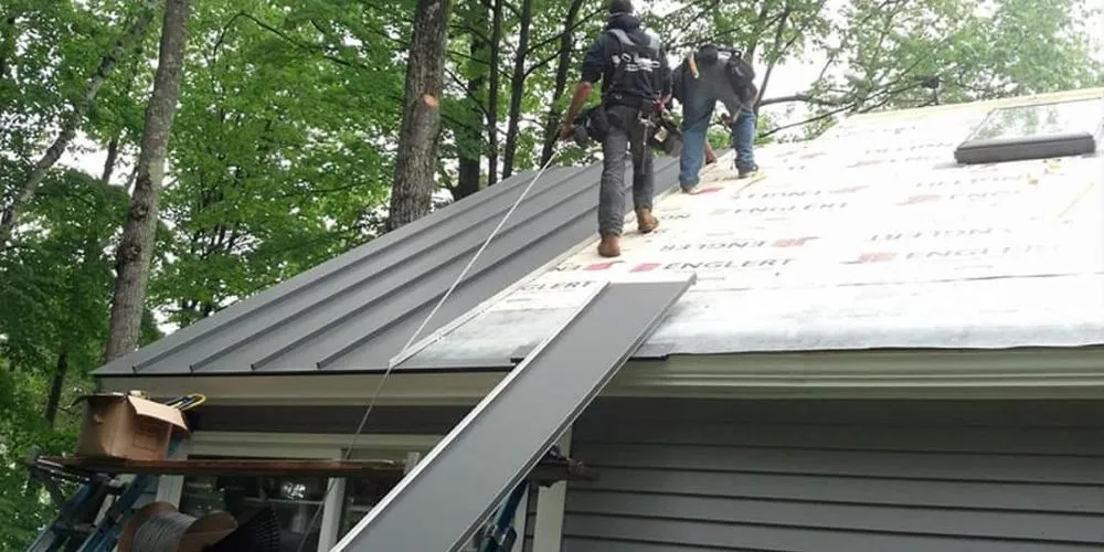 Reliable roof installation for homes in Marshallton, PA by T & K Custom Contracting