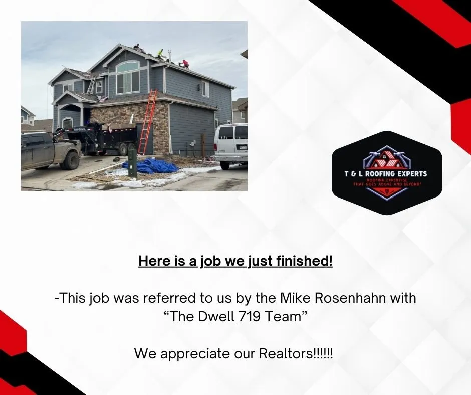 Slide of T & L Roofing Experts