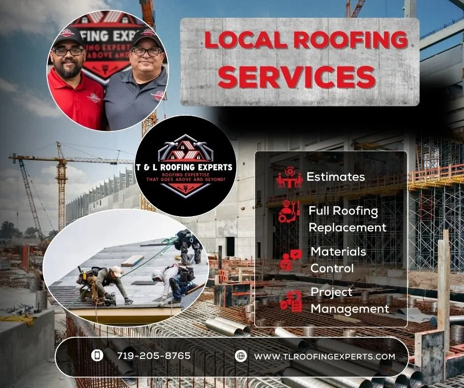Slide of T & L Roofing Experts