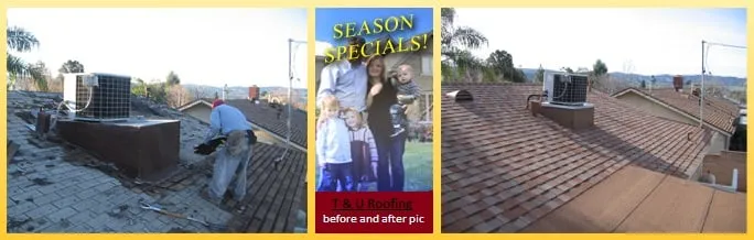 Slide of T & U Roofing