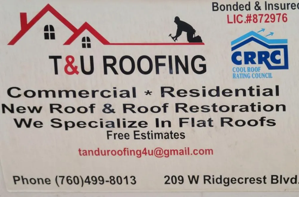 Slide of T & U Roofing