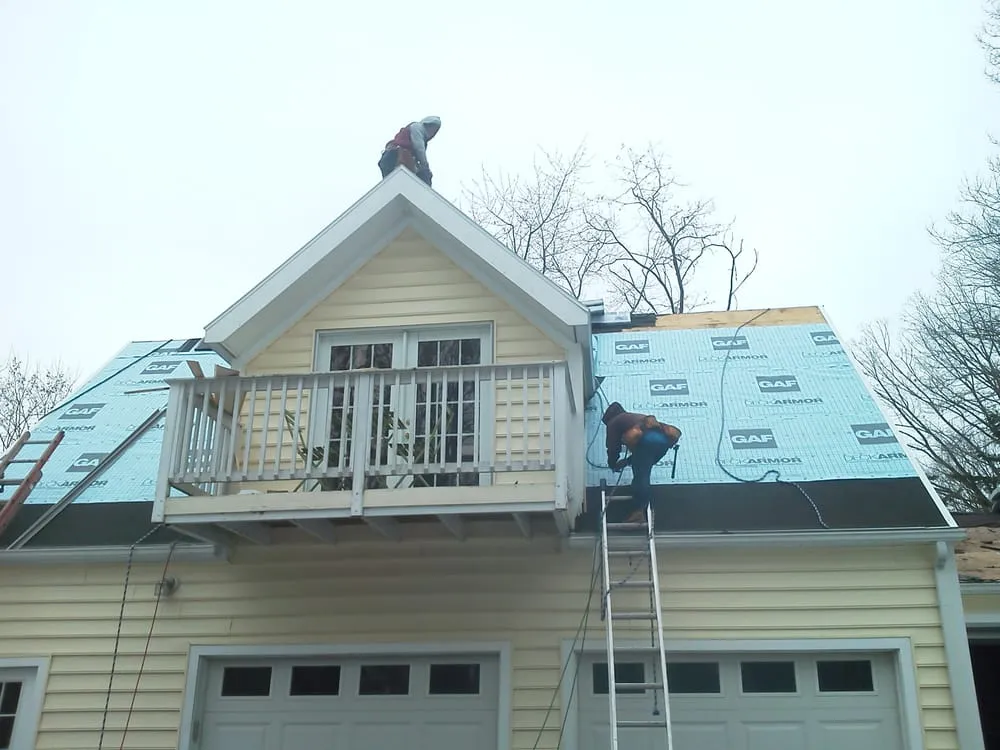 Trusted storm damage roof repair in White Hall, MD by T. B.Bova, Inc.