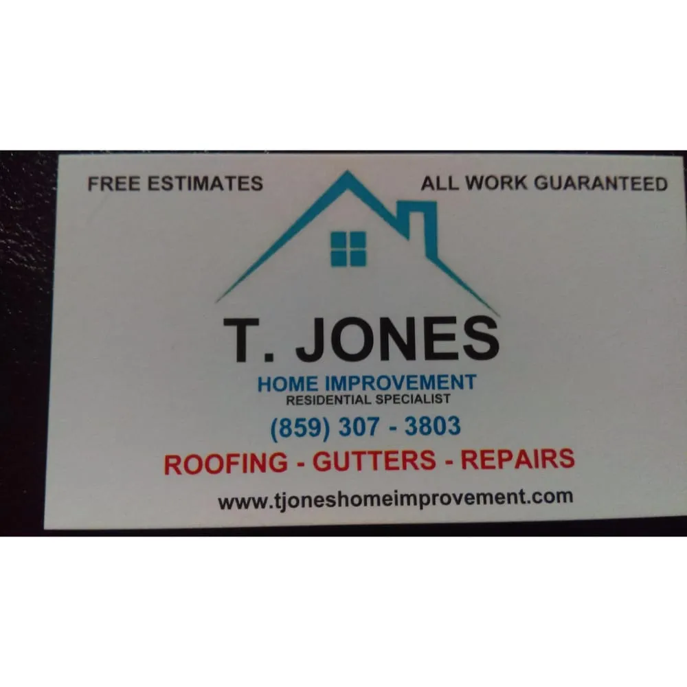 Slide of T Jones Home Improvement